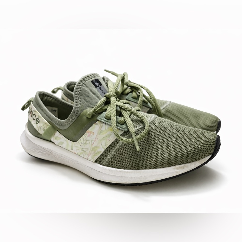 New Balance Nergize Sage Green Sneakers - Women Athletic Shoes - Size 6.5 US